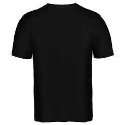 Bigdude Plain Crew Neck T-Shirt Black -Urban Fit Shop tshirt black back