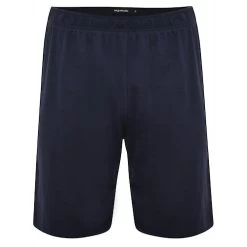 Bigdude Twin Pack Classic Pyjama Shorts Black/Navy -Urban Fit Shop twin classic pyjama shorts navy 1